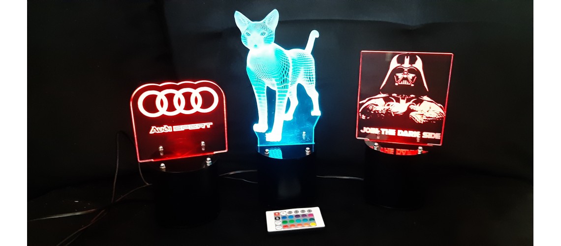 3D lamps